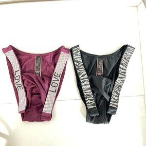 Victoria Secret Ver Sexy ShineStrap Brazilian Slip